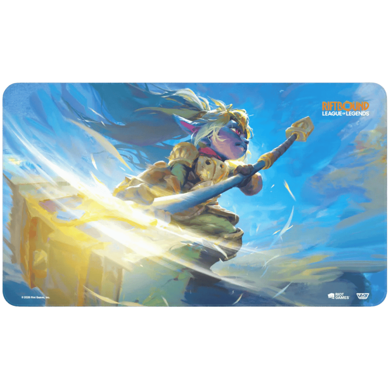 Riftbound TCG: Unleashed Poopy, Keeper of the Hammer Playmat