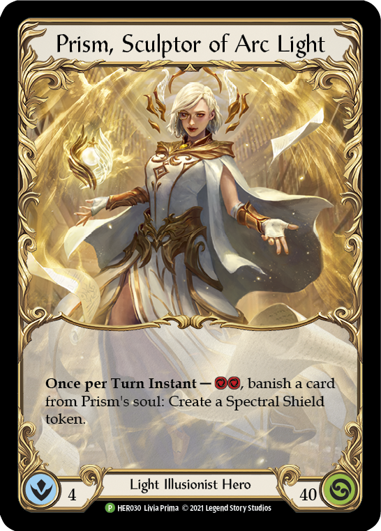 Prism, Sculptor of Arc Light (Promo) - Flesh & Blood TCG - FaB Foundry Prism, Sculptor of Arc Light (Promo) - Flesh & Blood TCG - FaB Foundry