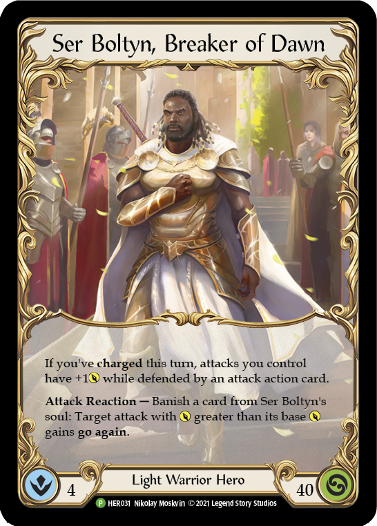 Ser Boltyn, Breaker of Dawn (Promo)