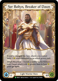 Ser Boltyn, Breaker of Dawn (Promo)