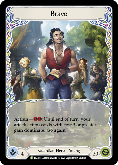 flesh and blood tcg card prices Bravo (Promo) - Flesh & Blood TCG