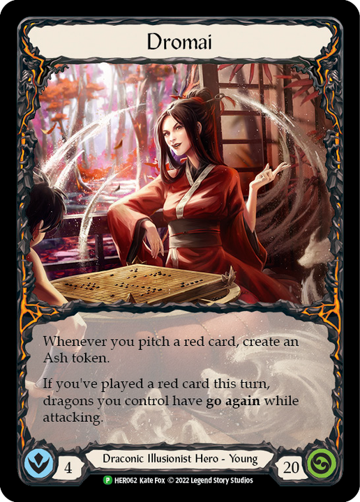 Flesh and Blood Dromai, Ash Artist CF英語版