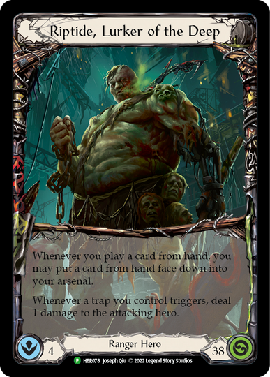 「高評価！」注目のレビュ (Promo) Deep the of Lurker Riptide, - TCG Blood & Flesh その他