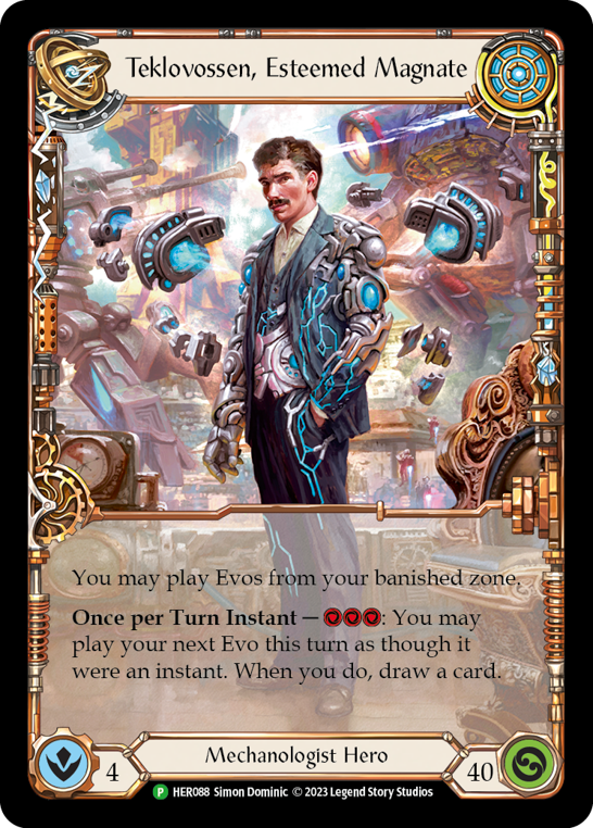 Teklovossen, Esteemed Magnate (Promo)