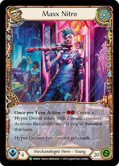 Maxx Nitro (Promo) - Flesh & Blood TCG - FaB Foundry