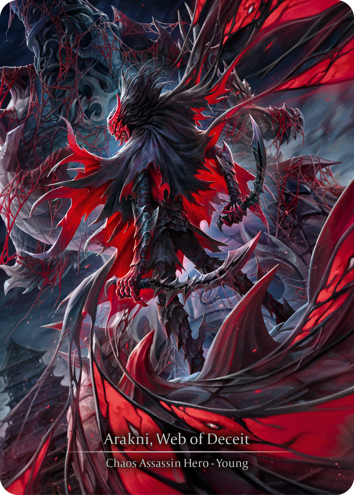 Arakni, Web of Deceit - The Hunted - Flesh & Blood TCG - FaB Foundry Arakni, Web of Deceit - The Hunted - Flesh & Blood TCG - FaB Foundry