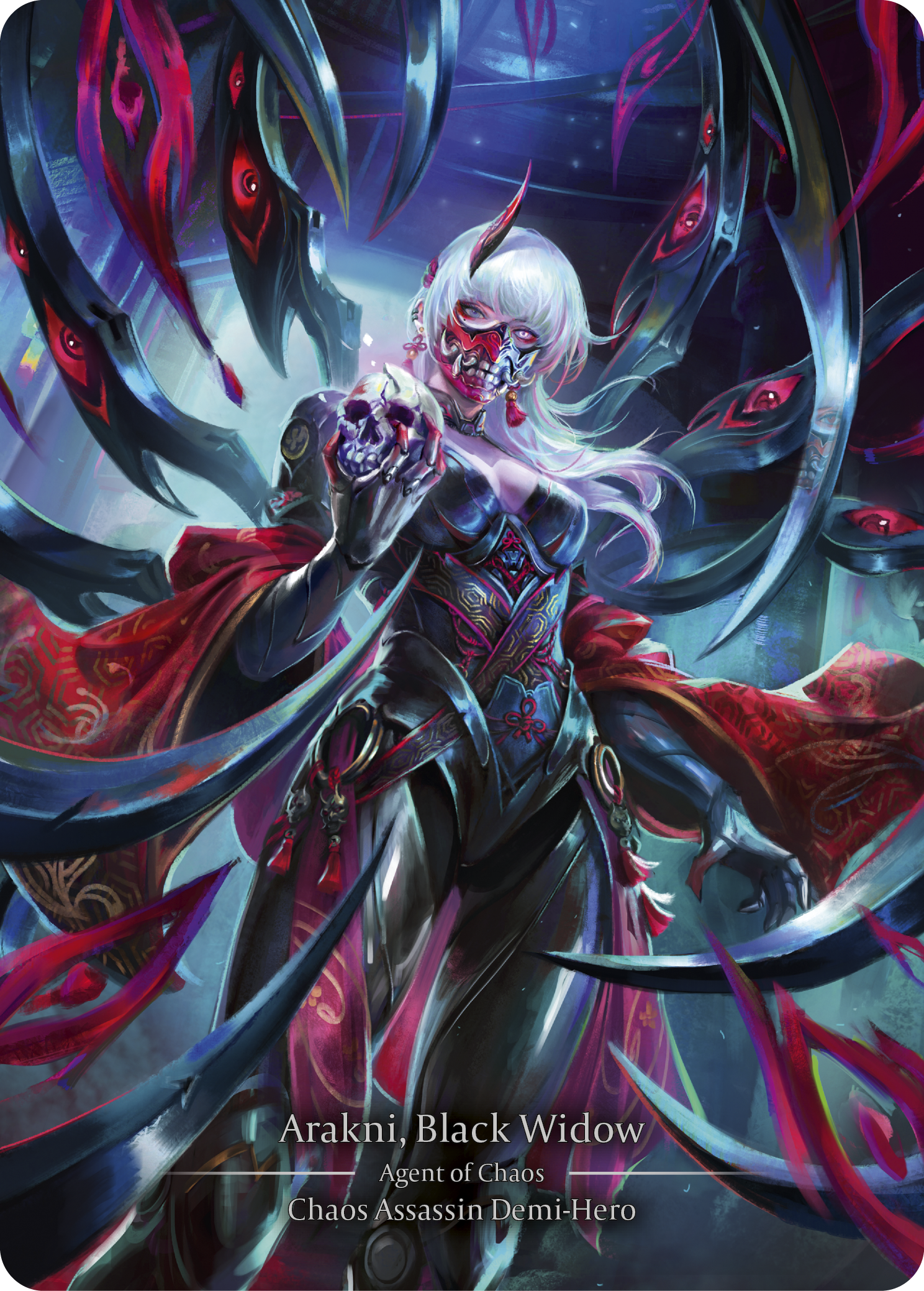 fab 黒魔蜘蛛のアラクニ Marvel JP flesh and blood Arakni, Black Widow - The Hunted - Flesh & Blood TCG - FaB