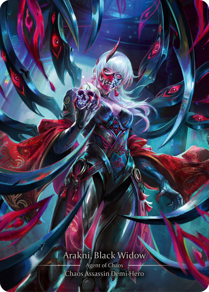 Arakni, Black Widow - The Hunted - Flesh & Blood TCG - FaB Foundry Arakni, Black Widow - The Hunted - Flesh & Blood TCG - FaB Foundry