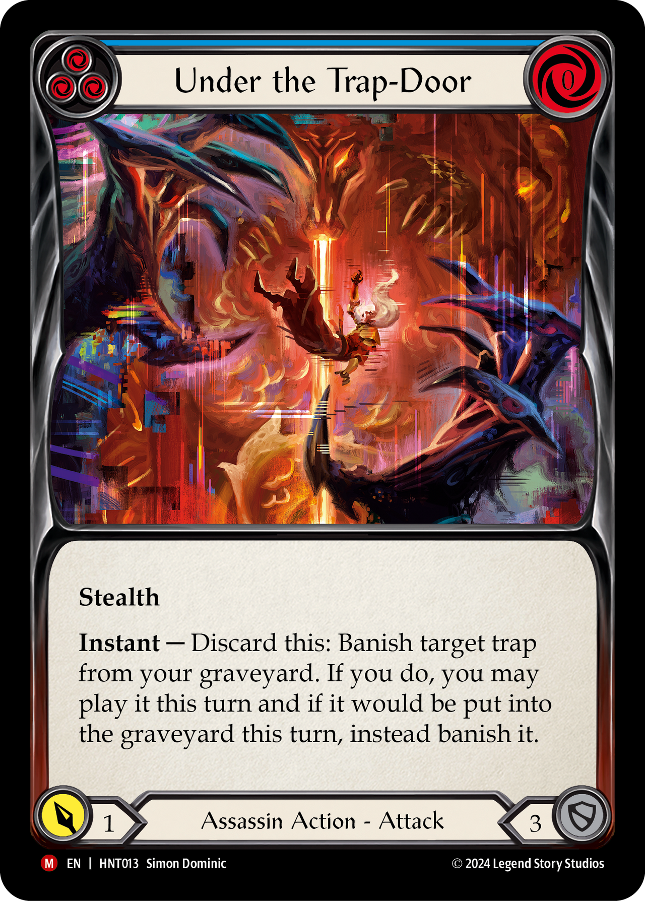 Arakini, Trap-Door Flesh and Blood FaB Under the Trap-Door - The Hunted - Flesh & Blood TCG - FaB