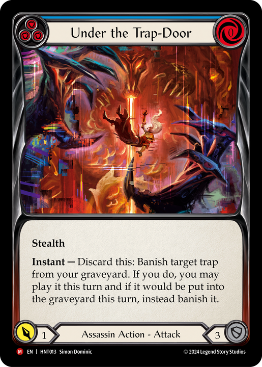 Arakini, Trap-Door　Flesh and Blood　FaB Arakni, Trap-Door (Extended Art) - LGS381 - Flesh and Blood