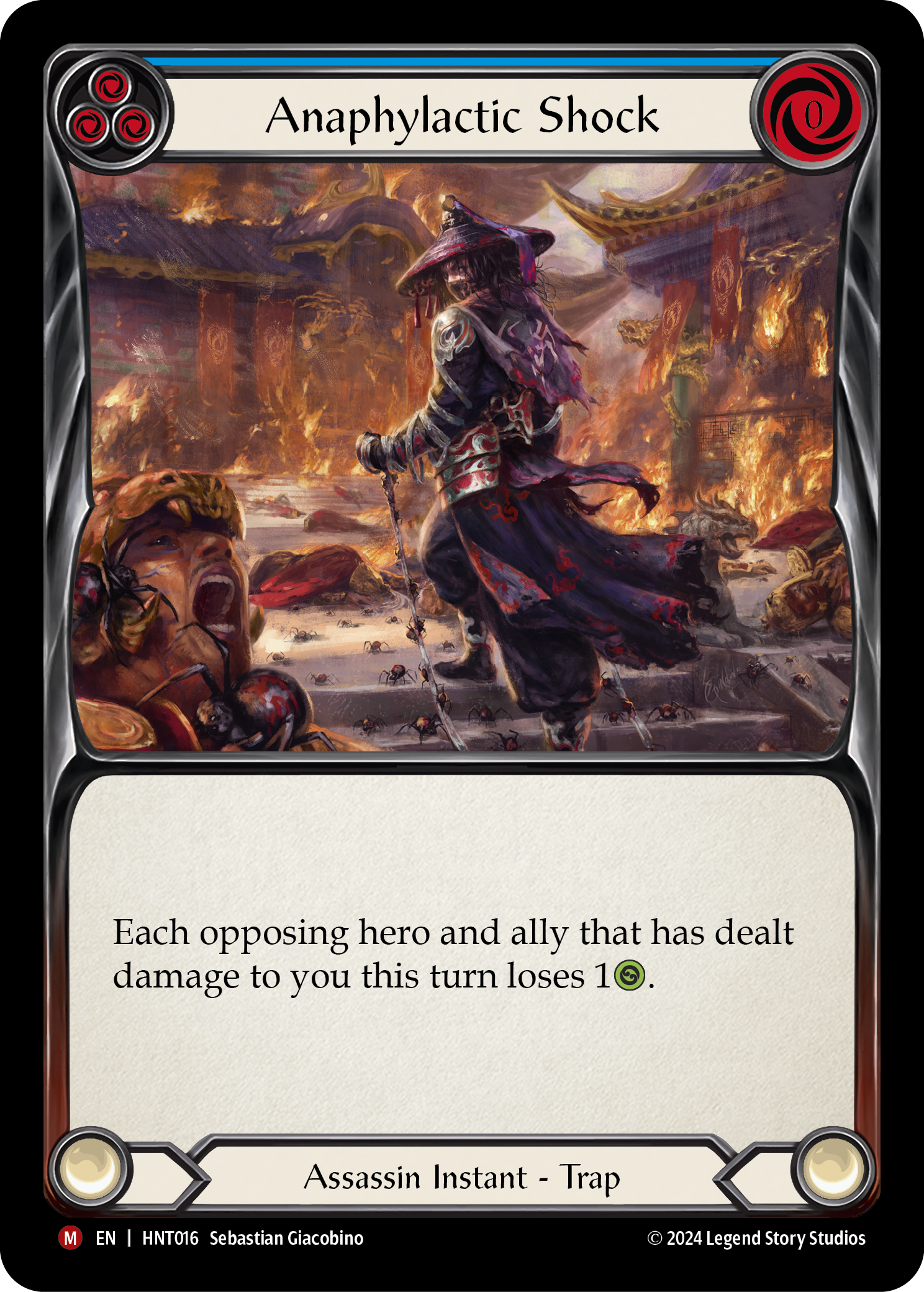 Anaphylactic Shock - The Hunted - Flesh & Blood TCG