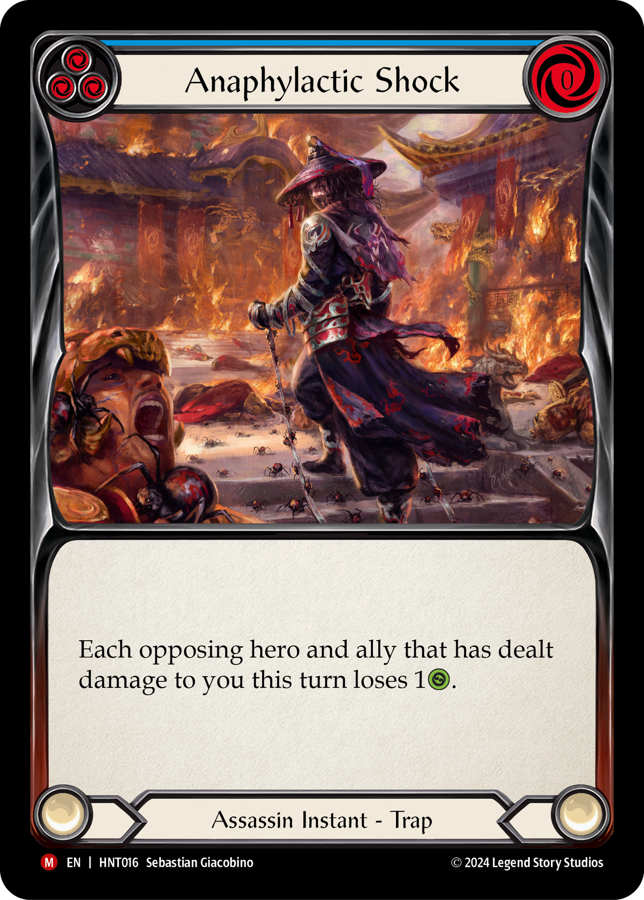 Anaphylactic Shock - The Hunted - Flesh & Blood TCG - FaB Foundry Anaphylactic Shock - The Hunted - Flesh & Blood TCG - FaB Foundry