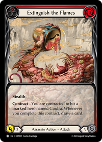 Extinguish the Flames (Red) (Extended Art)
