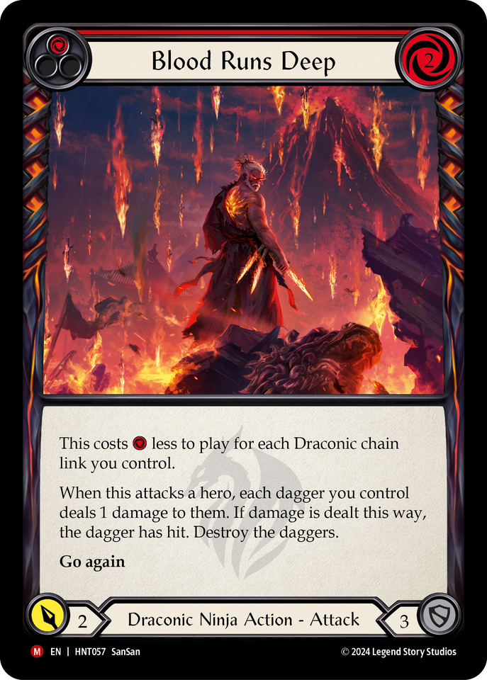 Blood Runs Deep - The Hunted - Flesh & Blood TCG - FaB Foundry Blood Runs Deep - The Hunted - Flesh & Blood TCG - FaB Foundry