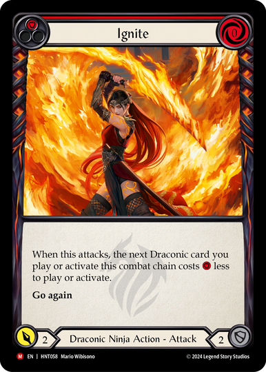 FaB 炎斬 / Ignite RF EX 3枚セット JP】[竜系・忍者] 炎斬/Ignite (赤)「M」〔HNT058〕 | すべての商品