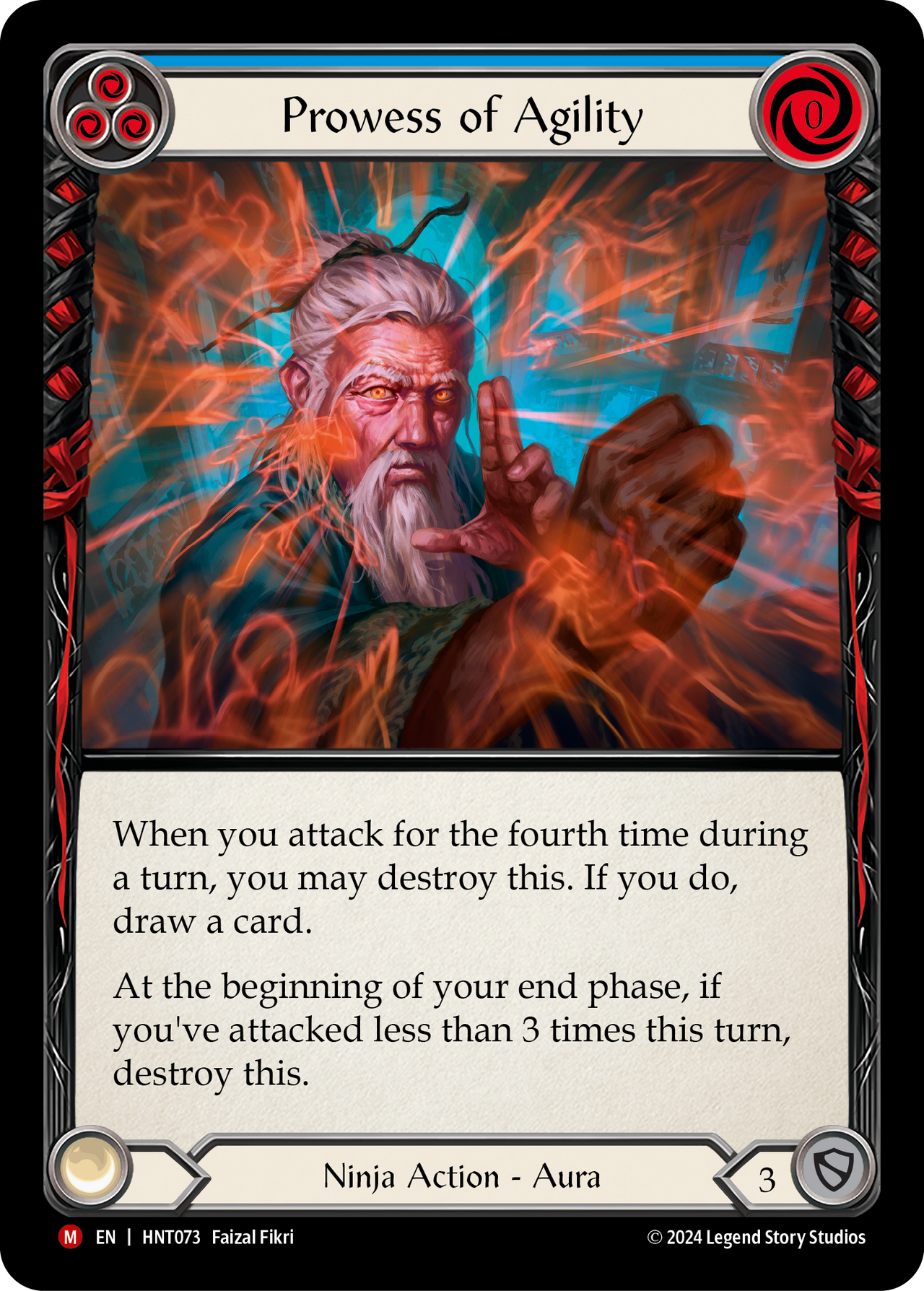 Prowess of Agility - The Hunted - Flesh & Blood TCG - FaB Foundry Prowess of Agility - The Hunted - Flesh & Blood TCG - FaB Foundry