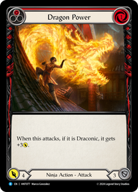 Dragon Power (Red) - The Hunted - Flesh & Blood TCG - FaB Foundry Dragon Power (Red) - The Hunted - Flesh & Blood TCG - FaB Foundry