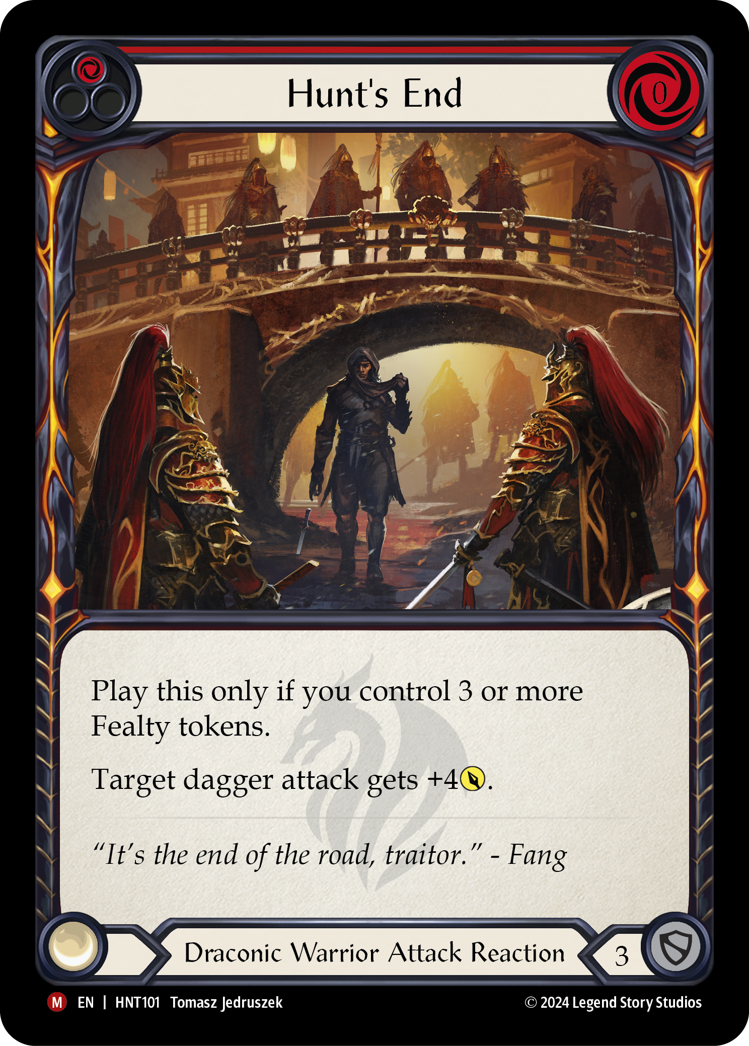 Hunt's End - The Hunted - Flesh & Blood TCG - FaB Foundry