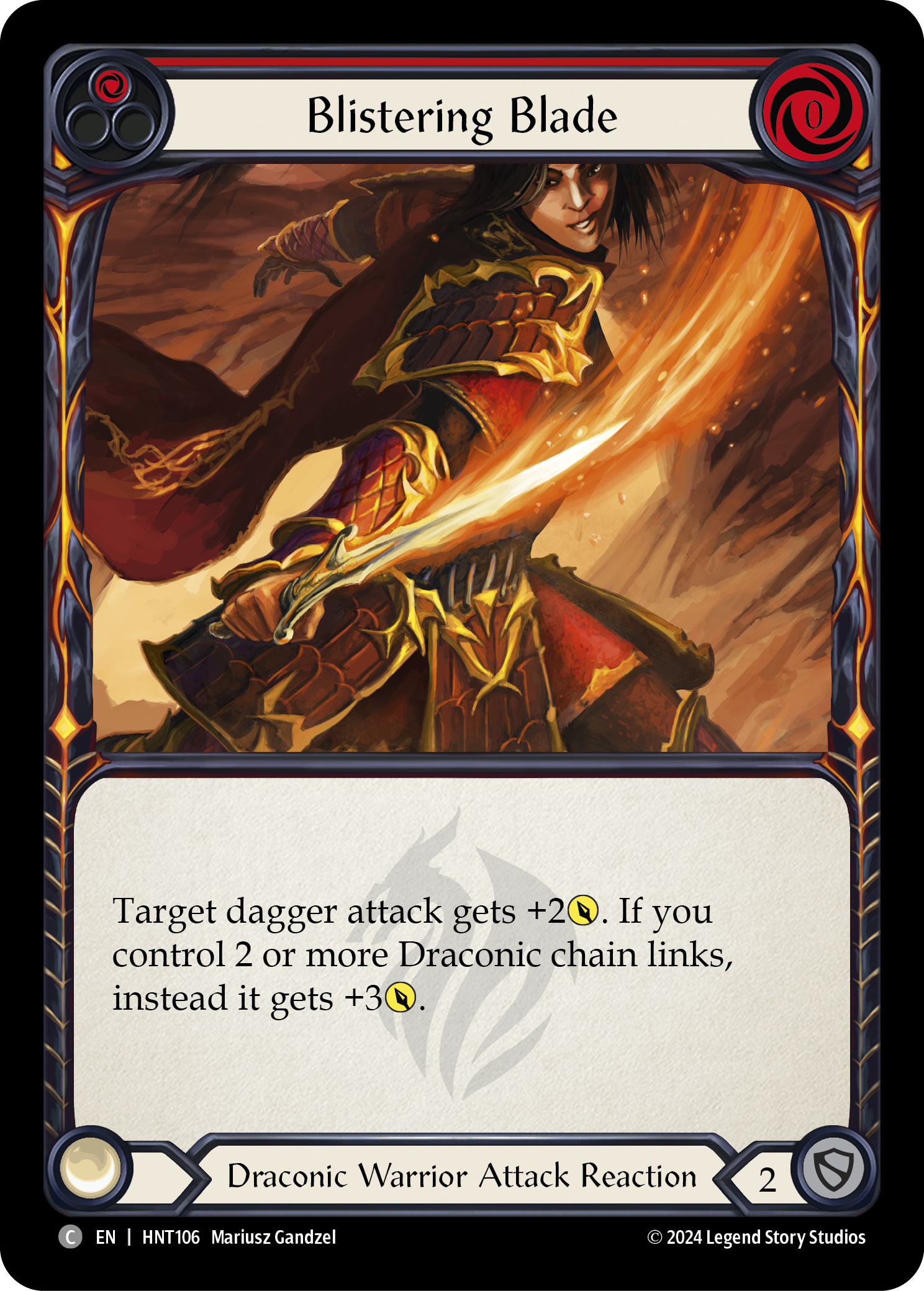 ArtStation - Obsidian Fire Vein - Flesh and Blood TCG