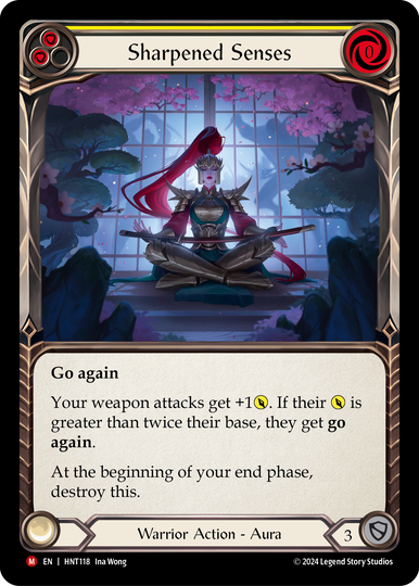 Sharpened Senses - The Hunted - Flesh & Blood TCG - FaB Foundry