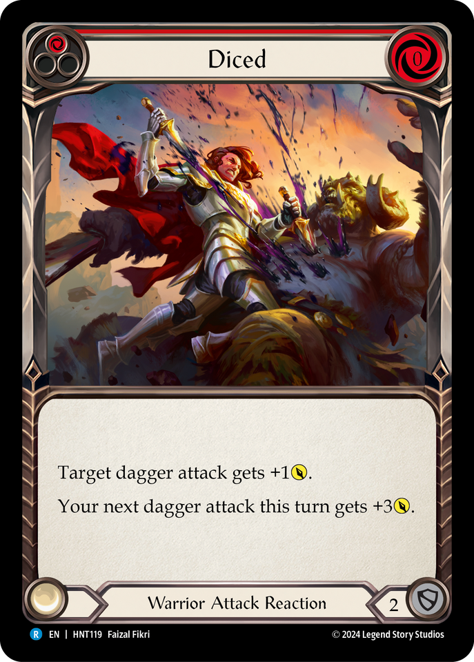 FLESH AND BLOOD Throw Dagger 3枚 FAB Perforate - The Hunted - Flesh & Blood TCG - FaB Foundry