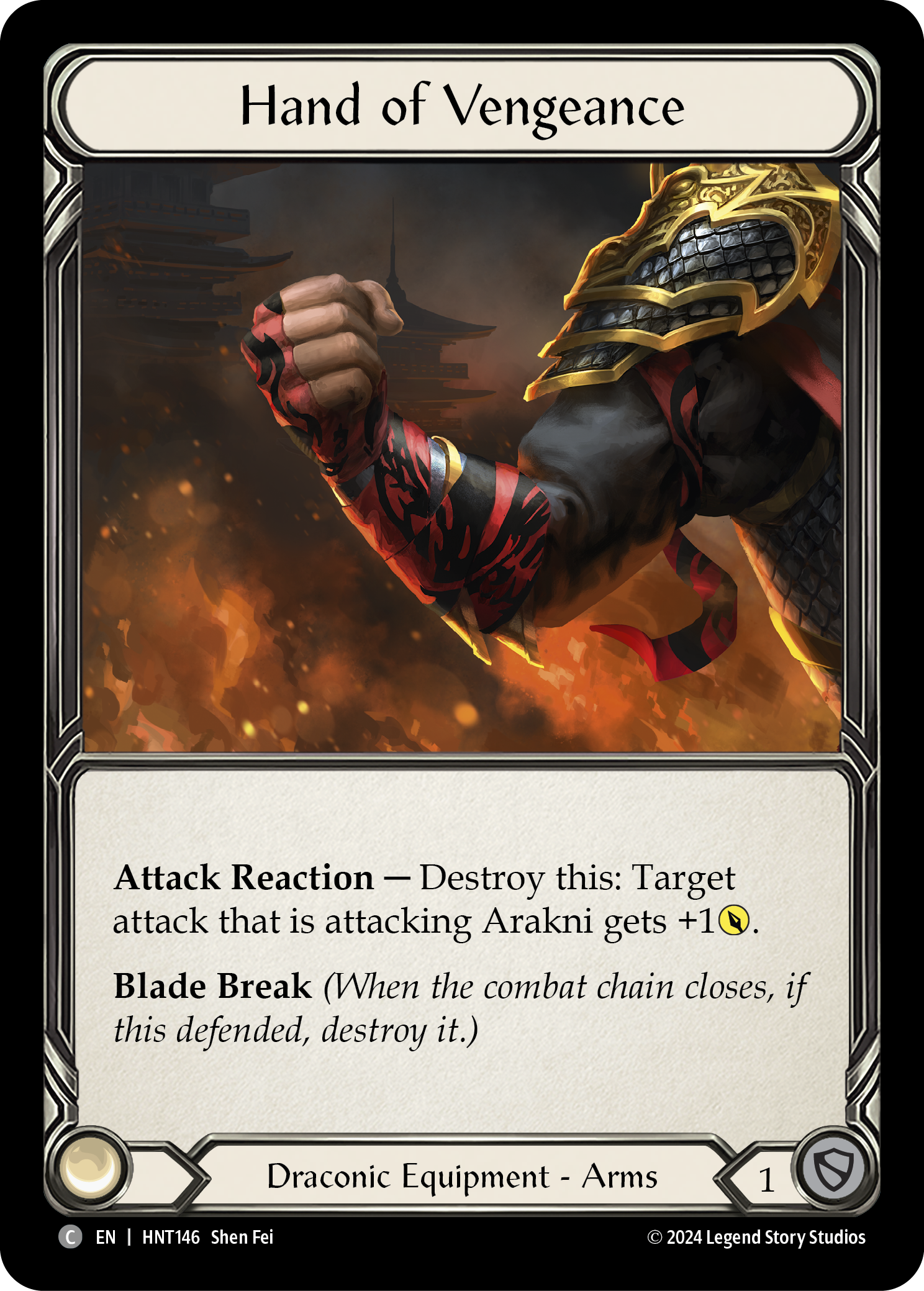 Hand of Vengeance - The Hunted - Flesh & Blood TCG - FaB Foundry