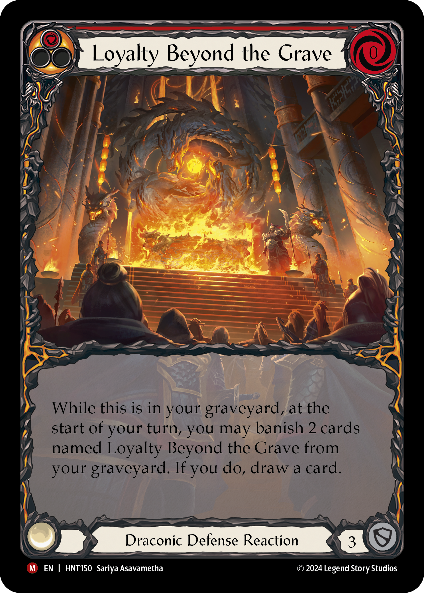 その他 Fab Loyalty Beyond the Grave EA RF Loyalty Beyond the Grave - The Hunted - Flesh & Blood TCG