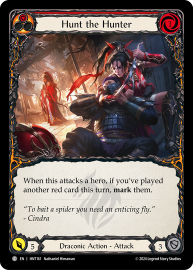Hunt the Hunter (Red) - The Hunted - Flesh & Blood TCG - FaB Foundry