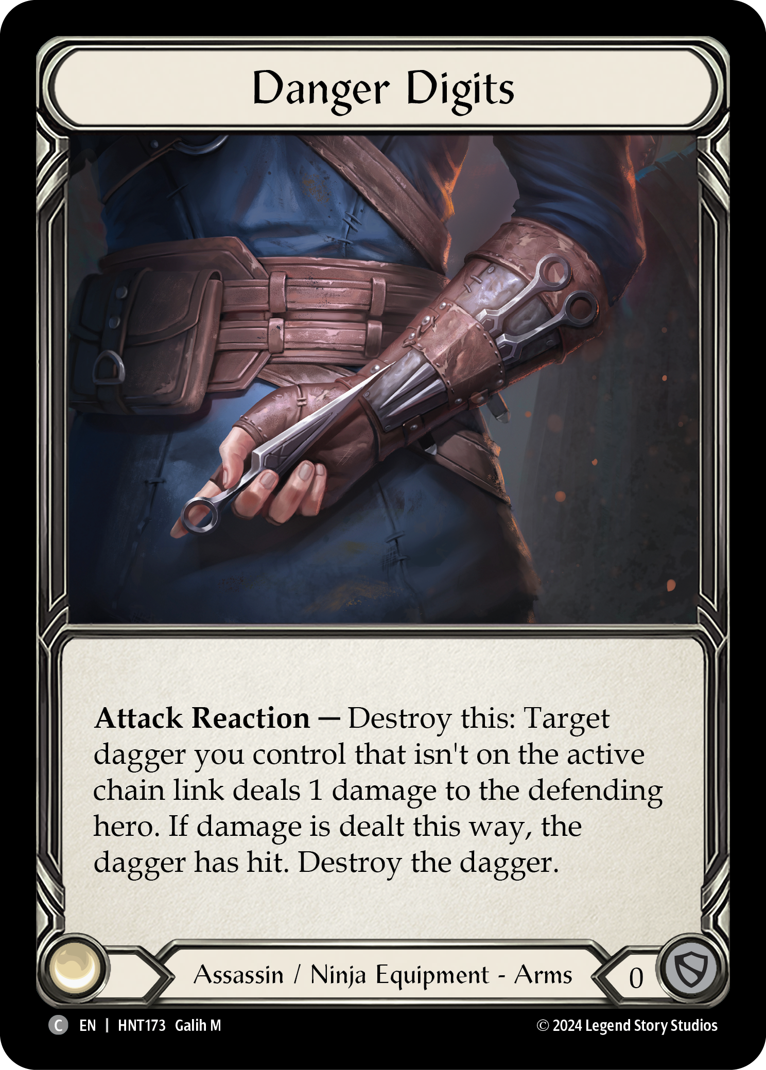 Danger Digits - The Hunted - Flesh & Blood TCG - FaB Foundry