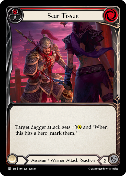 Scar Tissue (Red) - The Hunted - Flesh & Blood TCG - FaB Foundry