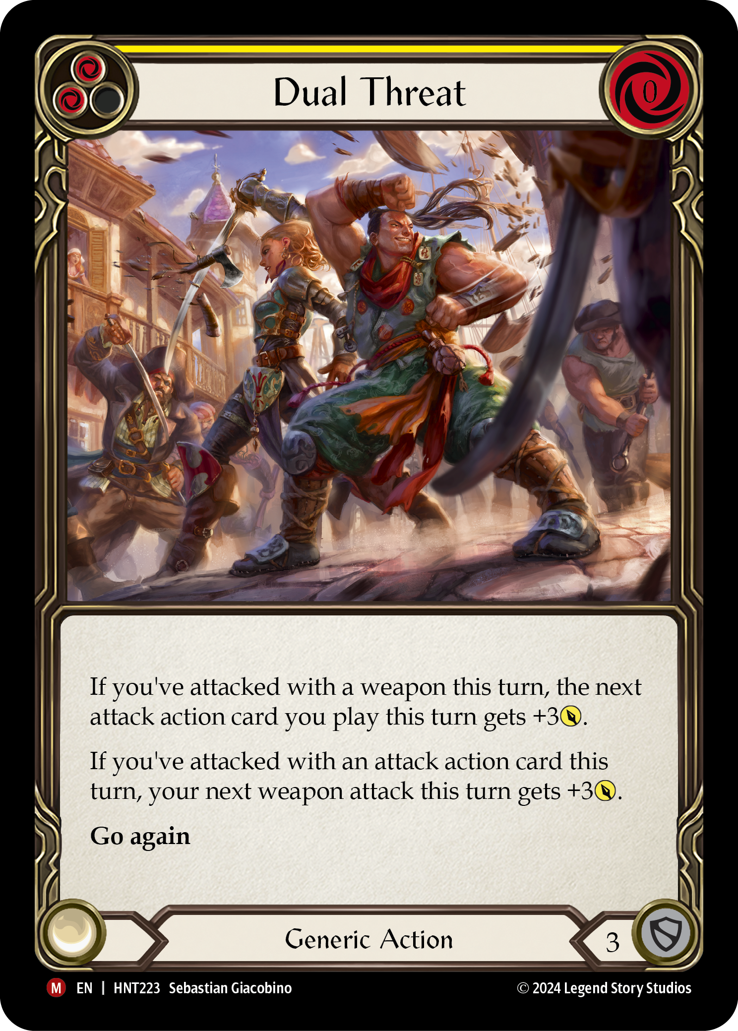 Dual Threat - The Hunted - Flesh & Blood TCG - FaB Foundry