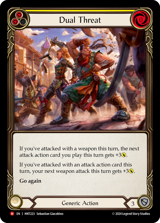 Dual Threat - The Hunted - Flesh & Blood TCG - FaB Foundry