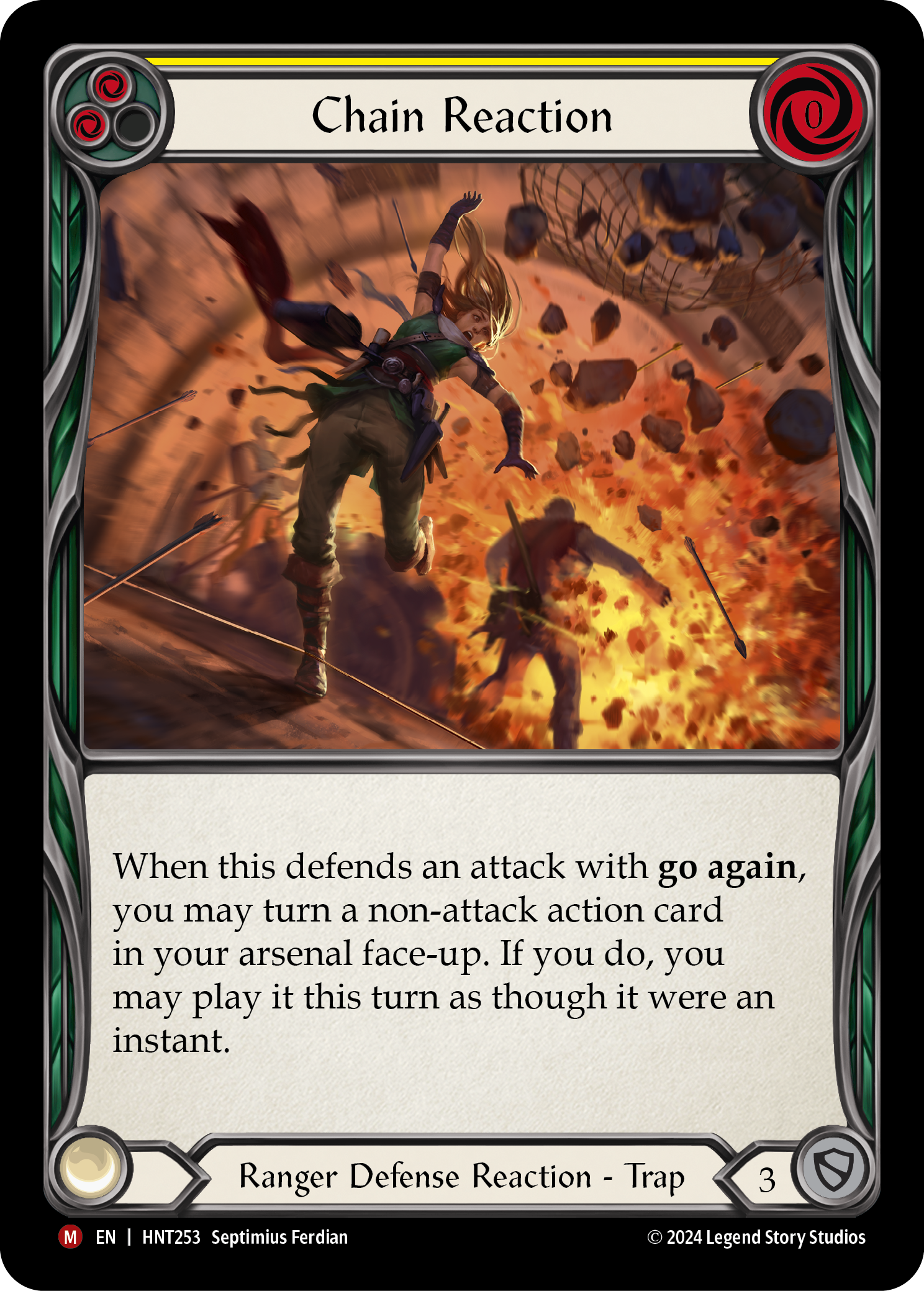 Chain Reaction - The Hunted - Flesh & Blood TCG - FaB Foundry