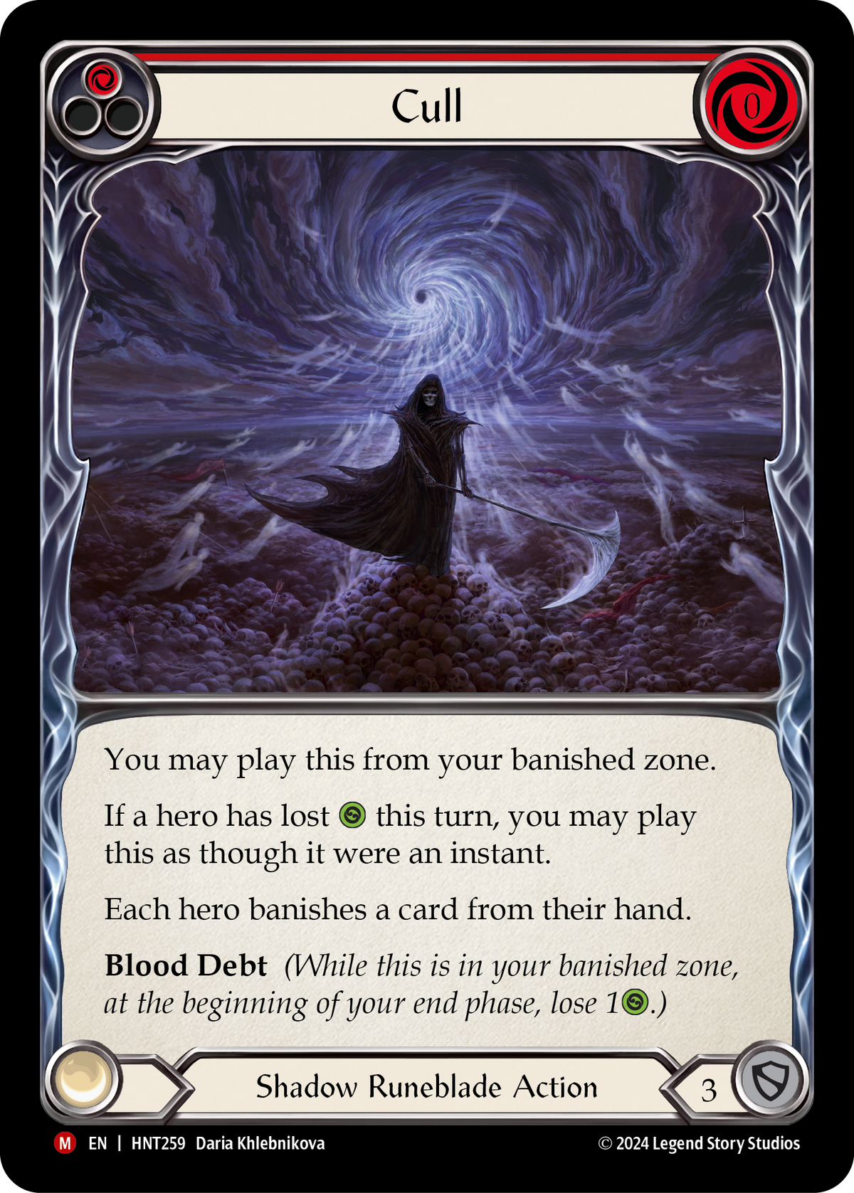 Cull - The Hunted - Flesh & Blood TCG - FaB Foundry