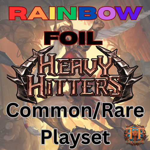 Heavy Hitters Playset (Rainbow Foil)