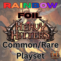 Heavy Hitters Playset (Rainbow Foil)