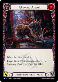 Hellbound Assault - Yellow (Rainbow Foil)