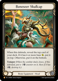 Boneseer Skullcap (Rainbow Foil)