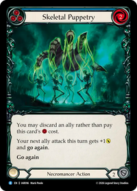 Skeletal Puppetry - Blue (Rainbow Foil)