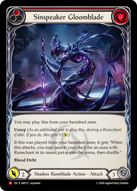 Sinspeaker Gloomblade