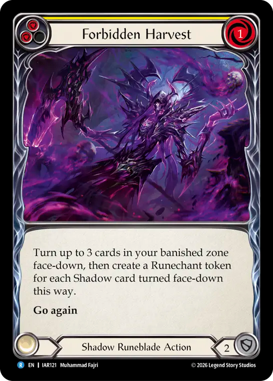 Forbidden Harvest - Yellow