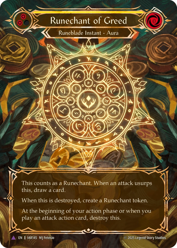 (PRE-ORDER) Runechant of Greed (Marvel)