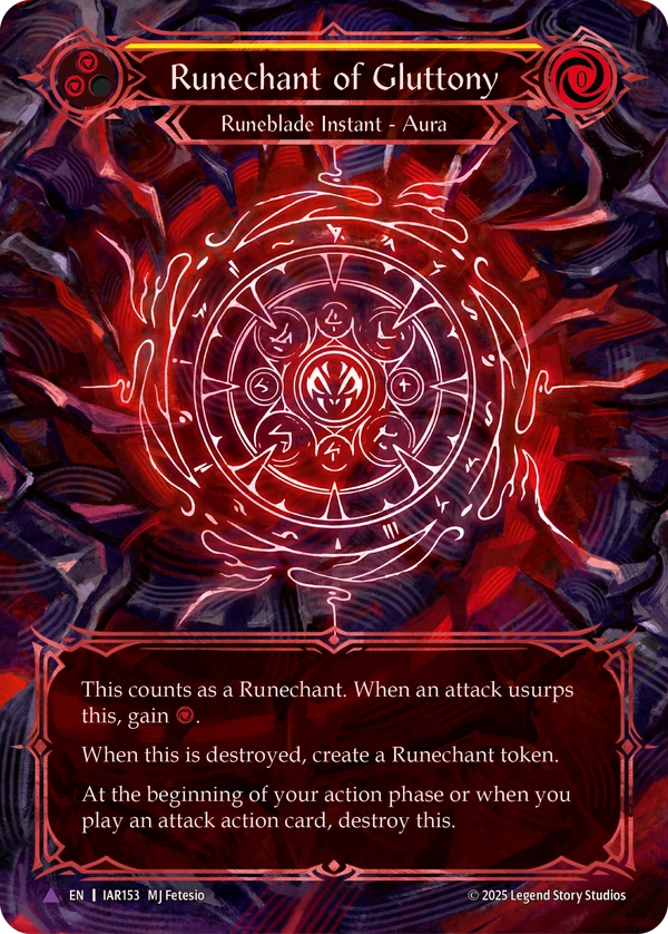 Runechant of Gluttony (Marvel) - Omens of the Third Age - Flesh & Blood ...