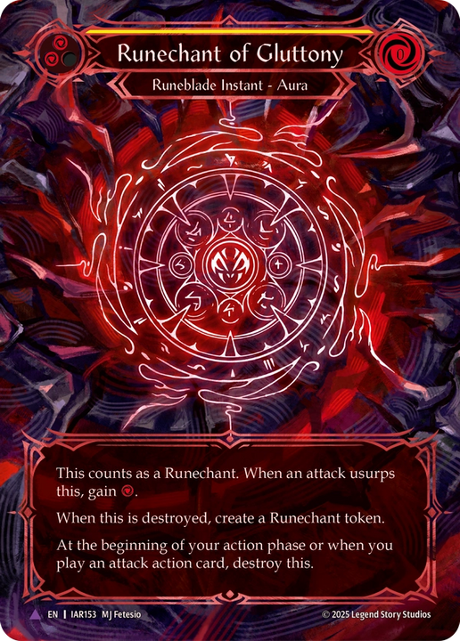 Runechant of Gluttony (Marvel) - Omens of the Third Age - Flesh