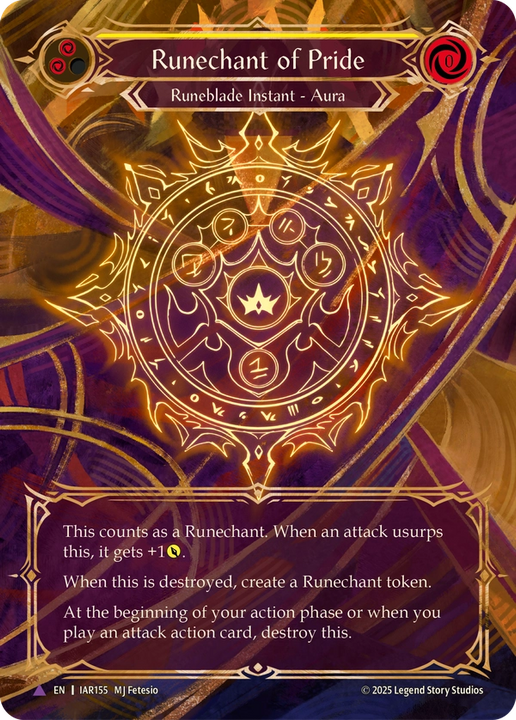 Runechant of Pride (Marvel) - Omens of the Third Age - Flesh