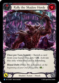 Rally the Shadow Horde - Red