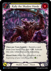 Rally the Shadow Horde - Yellow