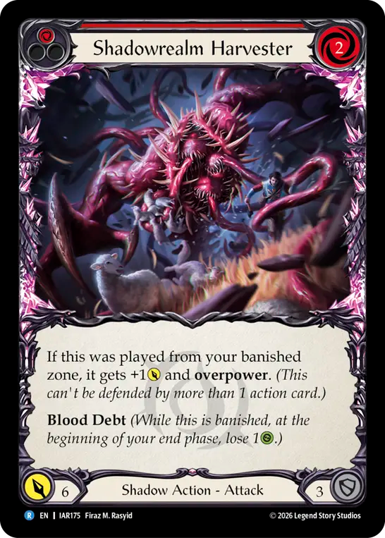 Shadowrealm Harvester - Red