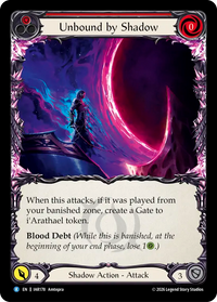 Unbound by Shadow - Red (Rainbow Foil)