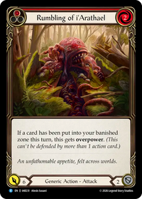 Rumbling of i'Arathael - Red (Rainbow Foil)